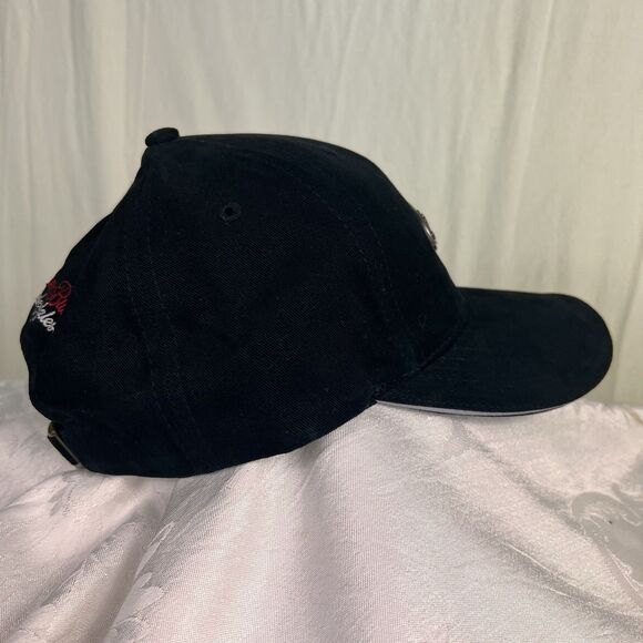 Budweiser Clydesdales Metal Black Adjustable Cotton Baseball Cap Anheuser Busch - Picture 5 of 8